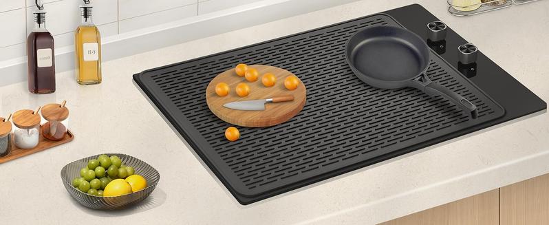 🔥500°F/220°C Hitzebeständige Silikon-Herdabdeckmatte & Utensilien