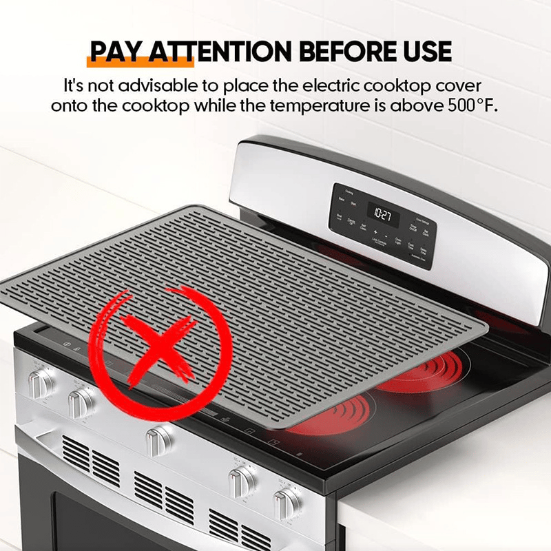 🔥500°F/220°C Hitzebeständige Silikon-Herdabdeckmatte & Utensilien