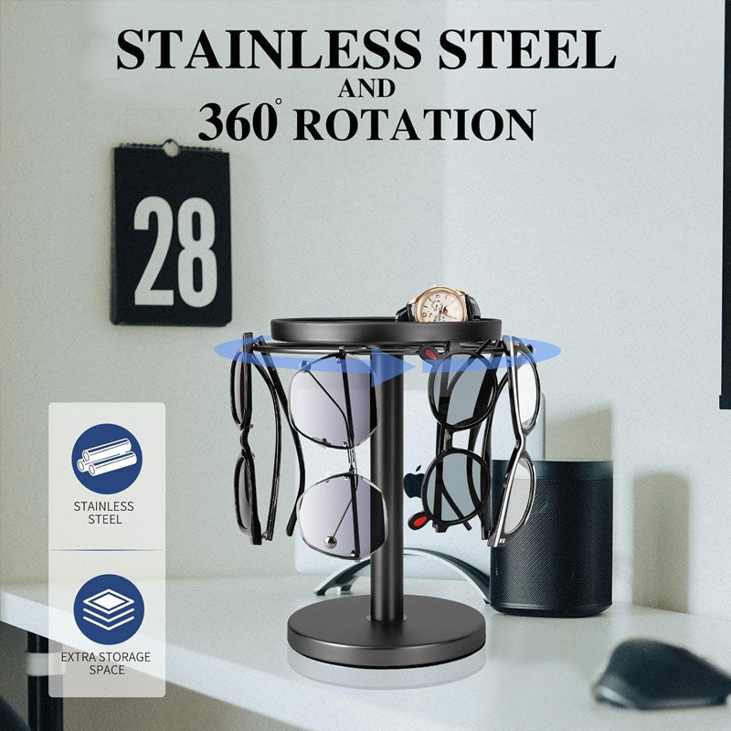 360° drehbarer Brillenständer