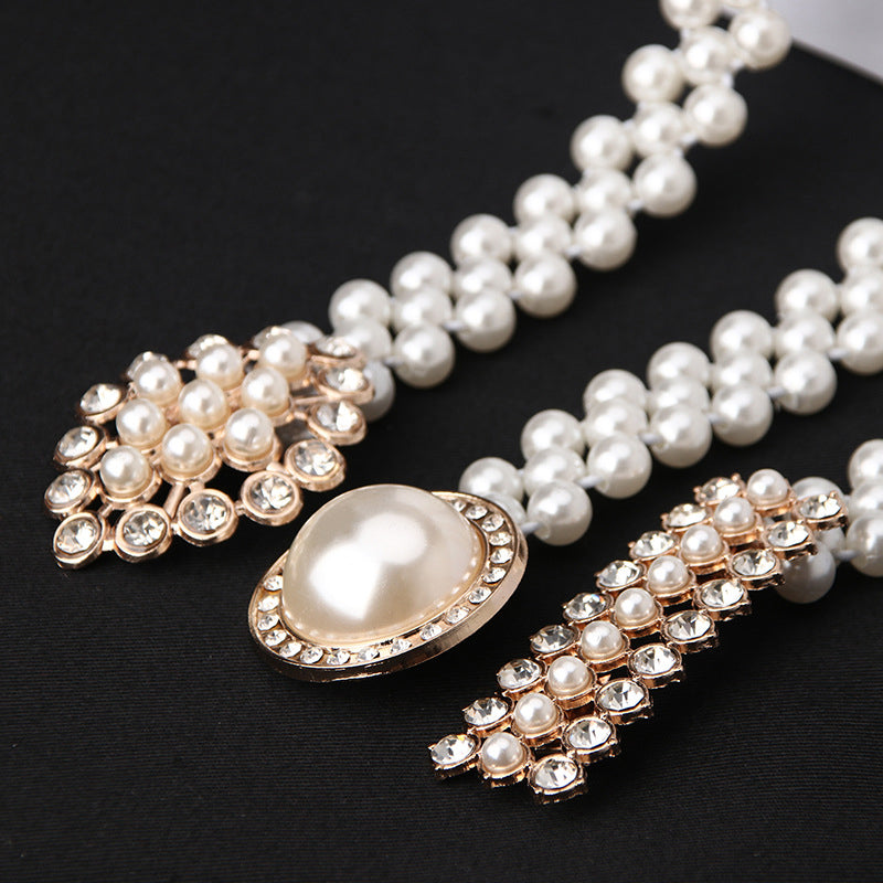 Perlen-Taillenkette für Frauen