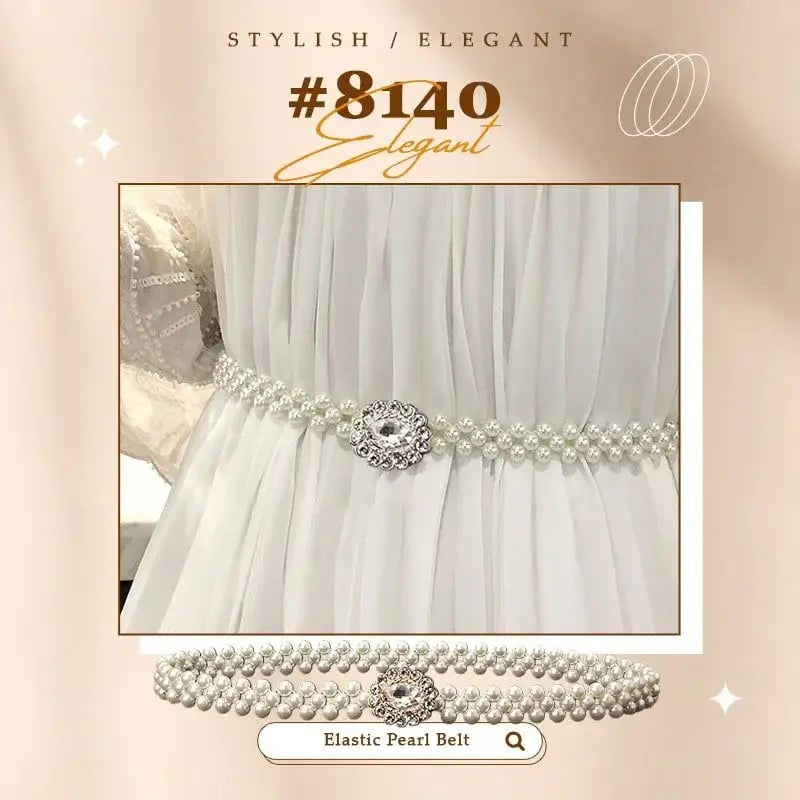 Perlen-Taillenkette für Frauen