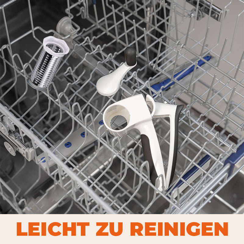 Handkurbel-Rotationsreibe für Butter und Käse