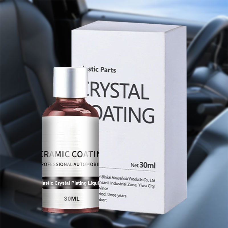 ✨ Kunststoff-Kristallplattierung flüssig- Restaurieren und schützen Sie die Kunststoffteile Ihres Autos! 🚗💎