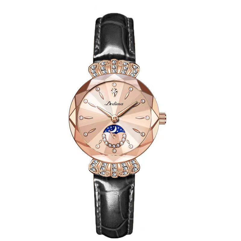 Modieus diamanten maansterhorloge voor vrouwen🔥Kaufen Sie 2 Gratisversand🔥