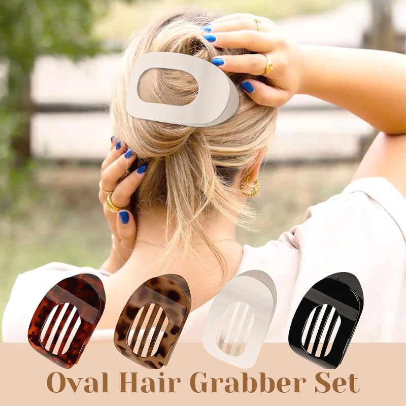 Ovales Haargreifer-Set (4-teilig)