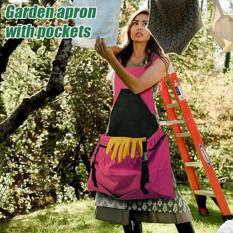 Gartenschürzen für Frauen mit Taschen